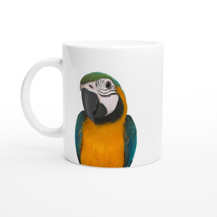 Parrot custom pet mug